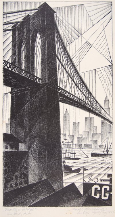 Puente de Brooklyn de Arnold Ronnebeck