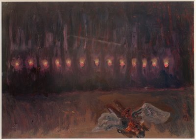 La mano feliz (1. imagen) de Arnold Schönberg