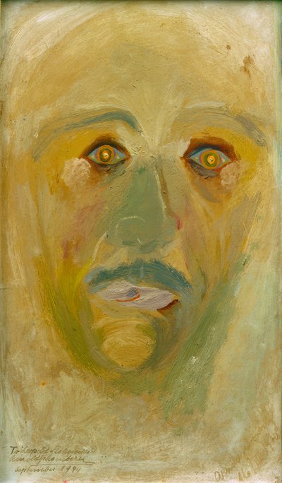 Autorretrato (Visión) de Arnold Schönberg