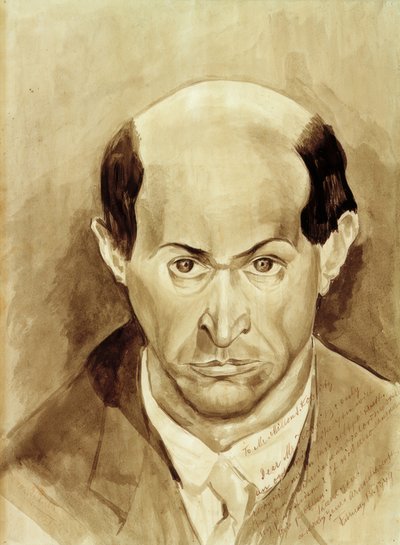 Autorretrato de Arnold Schönberg