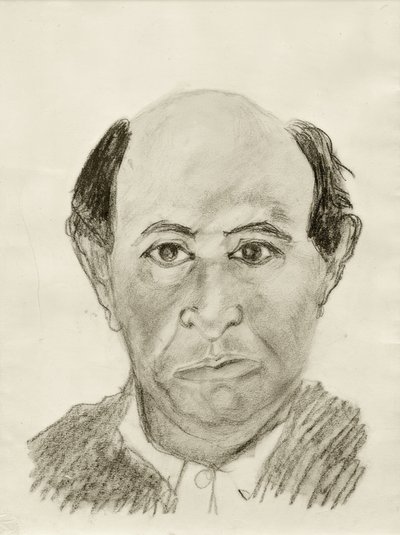 Autorretrato de Arnold Schönberg