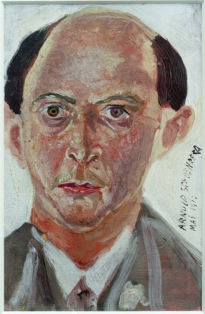 Autorretrato de Arnold Schönberg