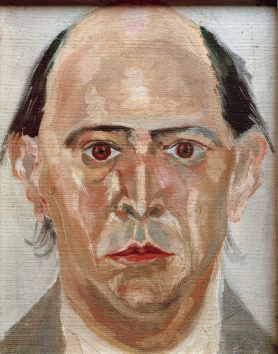 Autorretrato de Arnold Schönberg