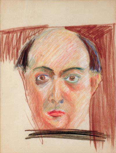 Autorretrato de Arnold Schönberg