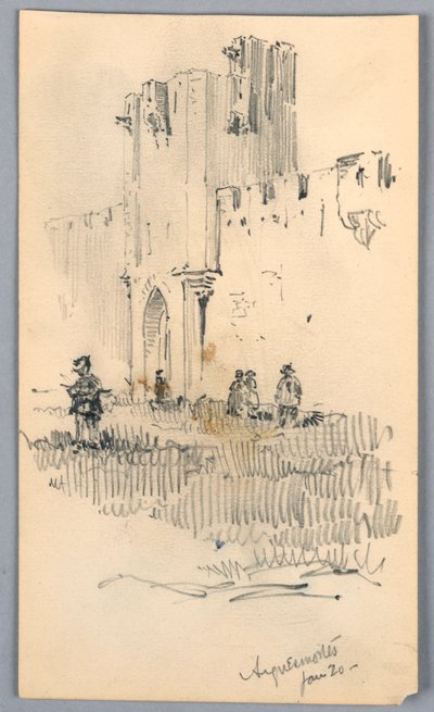 En Aigues-Mortes de Arnold William Brunner