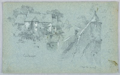 Coutance y Mont St. Michel de Arnold William Brunner