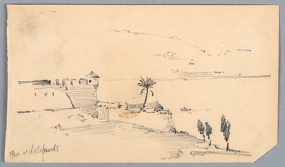 Fuerte en Villefranche de Arnold William Brunner