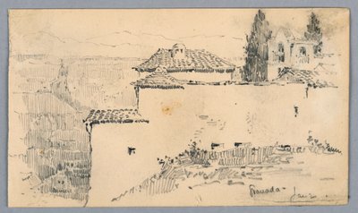 Muro del jardín, Granada de Arnold William Brunner