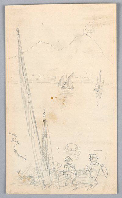 Última vista del Vesubio de Arnold William Brunner