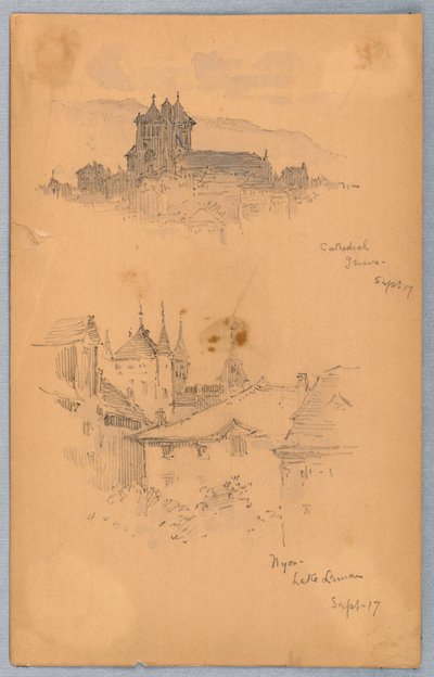Nyon, Catedral de Ginebra de Arnold William Brunner