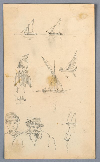 Bocetos en Nápoles de Arnold William Brunner