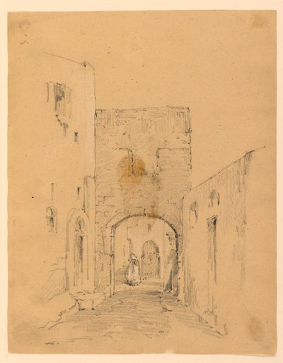 Calle en Tánger de Arnold William Brunner