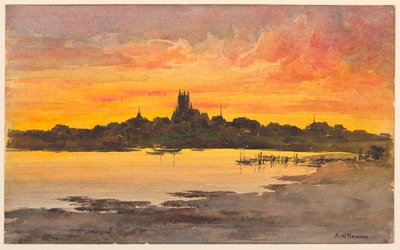 Atardecer, Nantucket de Arnold William Brunner