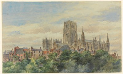 Vista de la Catedral de Durham de Arnold William Brunner