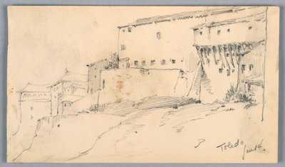 Muros en Toledo de Arnold William Brunner