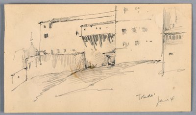 Muros en Toledo de Arnold William Brunner