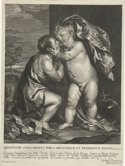 Niño Jesús y Juan el Bautista de Arnold de Jode