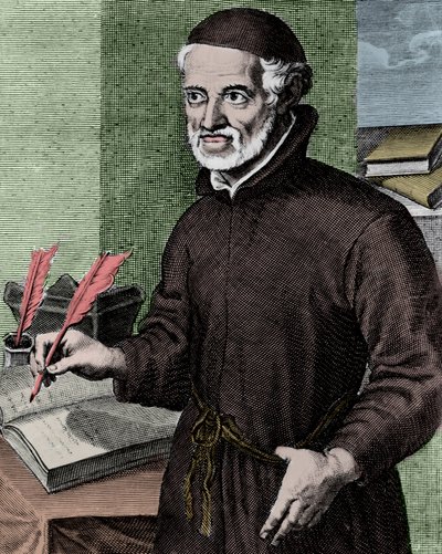 Padre Antonio VIEIRA (1608-1697) Jesuita, Evangelizador de los Indios de Brasil - Grabado por Arnold van Westerhout (1651-1725) - Retrato de Antonio Vieira (1608 -1697), sacerdote jesuita y escritor portugués de Arnold van Westerhout
