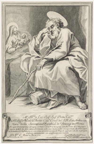José durmiente de Arnold van Westerhout