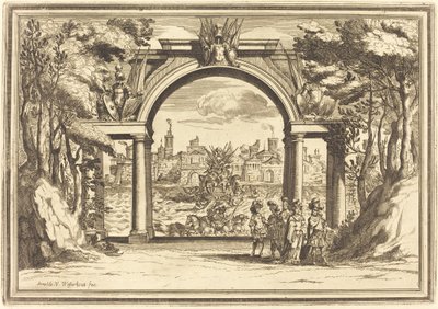 Il Greco en Troia: Placa 1 de Arnold von Westerhout