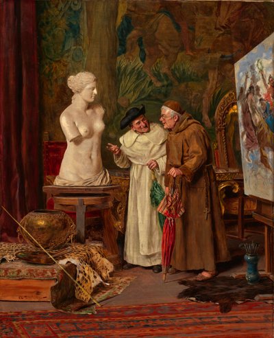 En el estudio, antes de 1887 de Arnoldo Tamburini