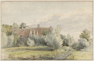 Casa entre árboles de Arnoldus Johannes Eymer
