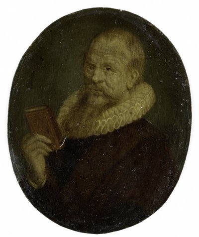 Retrato de Theodorus Schrevelius, rector de la Escuela de Latín de Leiden de Arnoud van Halen