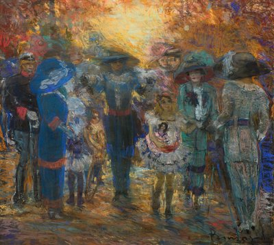 Mundanidad, c.1911 de Aroldo Bonzagni