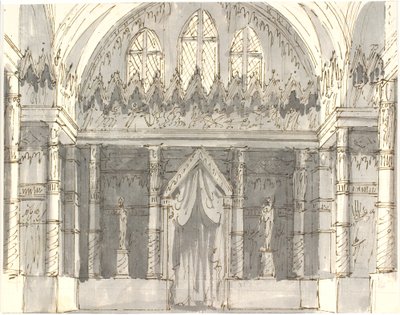Interior de iglesia de Aron Wallick