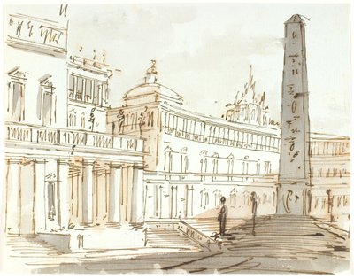 Plaza del castillo con obelisco de Aron Wallick