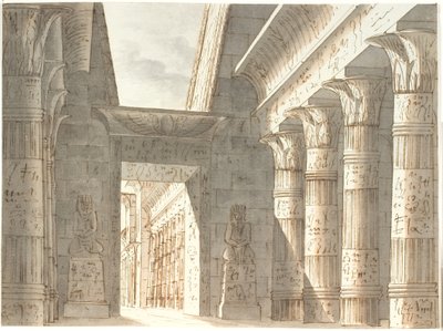 Templo egipcio de Aron Wallick