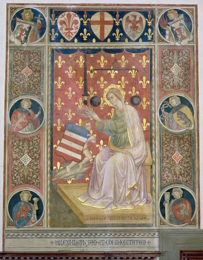 Justicia militante, del Salone del Consiglio de Arrigo di Niccolo