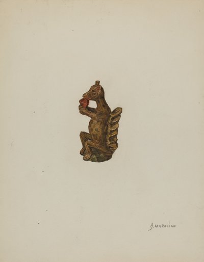 Figura de ardilla alemana de Pensilvania de Arsen Maralian