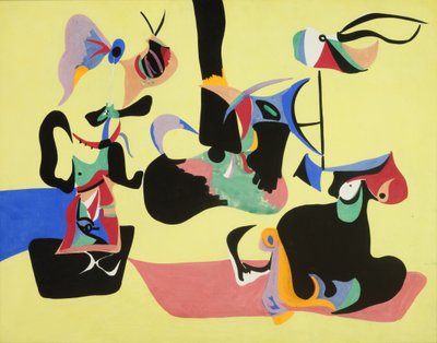 Jardín en Sochi de Arshile Gorky