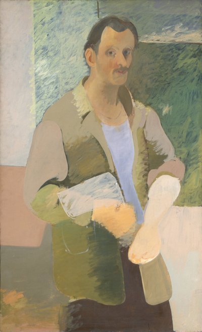 Autorretrato, ca. 1937 de Arshile Gorky
