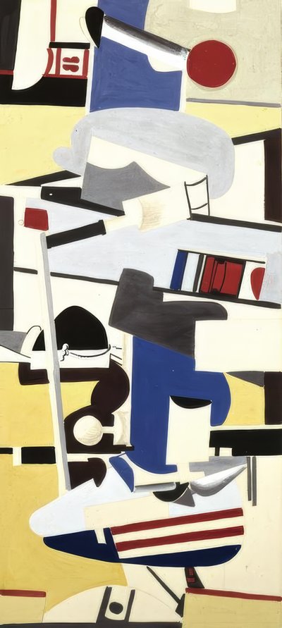 Estudio para el aeropuerto de Newark de Arshile Gorky