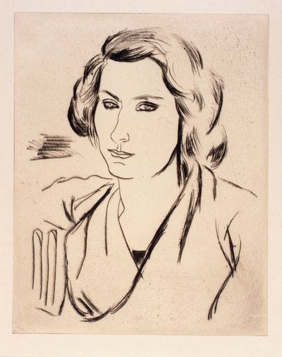 Mujer joven de Arshile Gorky