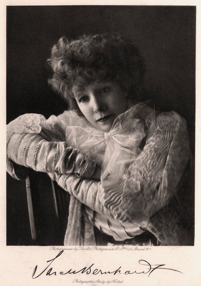 Sarah Bernhardt, actriz francesa, 1901 de Art Photogravure Co