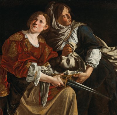 Judith con la cabeza de Holofernes y una sirvienta de Artemisia Gentileschi