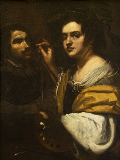 Autorretrato, 1637 de Artemisia Gentileschi