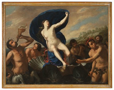 El triunfo de Galatea (óleo sobre lienzo) de Artemisia and associate Gentileschi