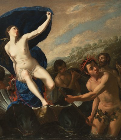 El triunfo de Galatea (óleo sobre lienzo) de Artemisia and associate Gentileschi