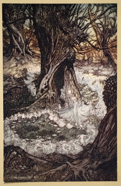 Ven, ahora un rondel, ilustración de 
