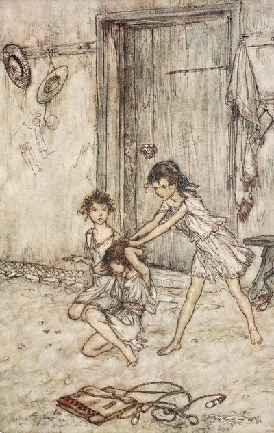 Ella era una zorra cuando iba a la escuela, ilustración de 