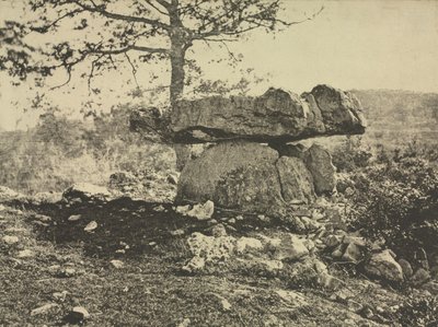 Dolmen, Cap del Puetch, Ariège, France de Arthur A. Taylor