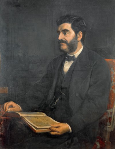 Retrato de Hormuzd Rassam, 1869 de Arthur Ackland Hunt