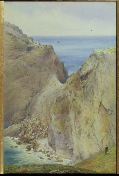 Tintagel, 1887 de Arthur Ackland Hunt