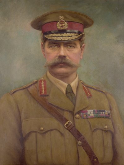 Retrato de Lord Kitchener, 1915 de Arthur Alfred Davis