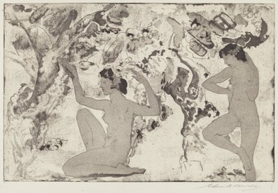 Belleza angulada de Arthur B. Davies