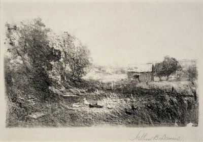 Estanque de los patos de Arthur B. Davies